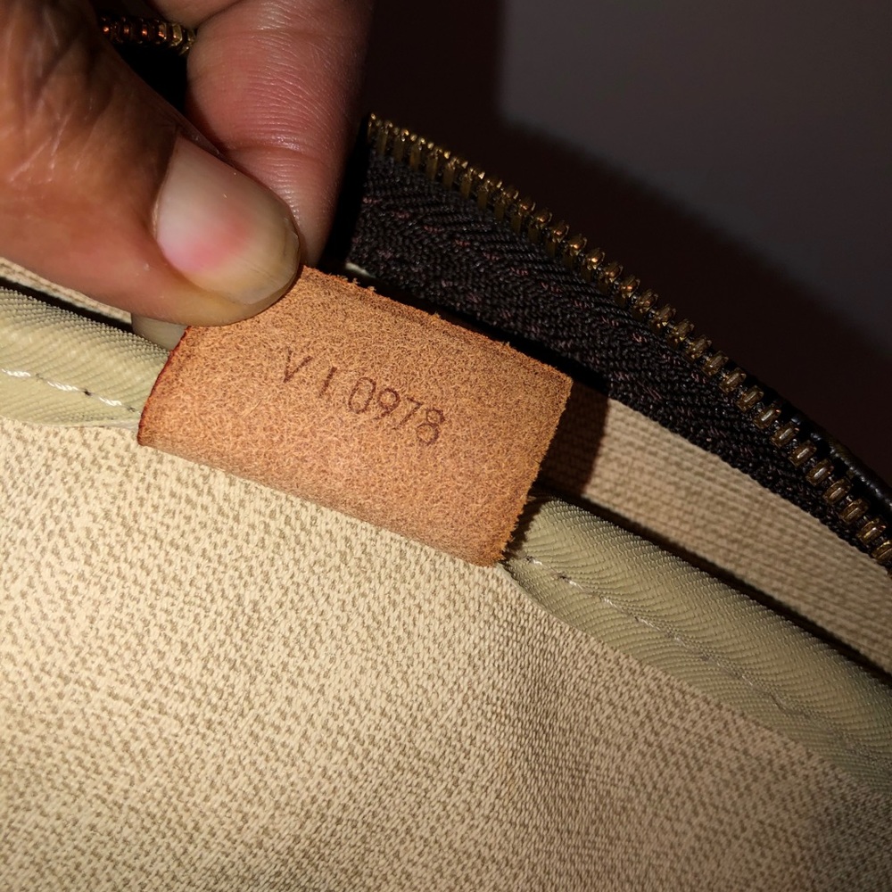 Sold  Louis Vuitton Brown Monogram Trouville Bag - Picture 8 of 8